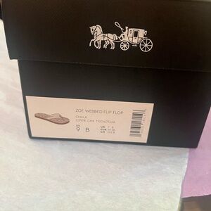 Coach Chalk Zoe Flip Flop